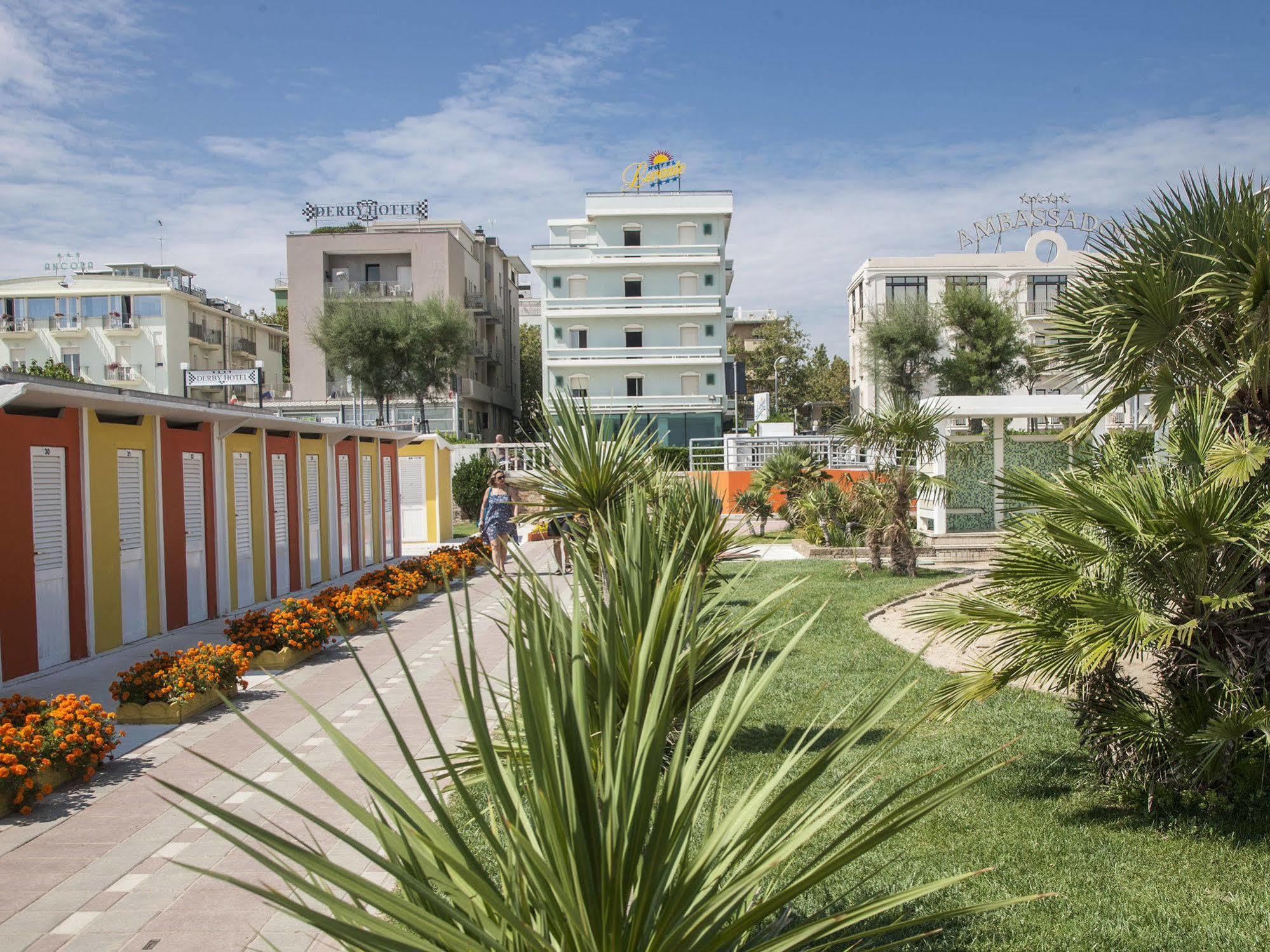 Hotel Levante Rimini Exteriör bild